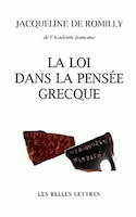 Loi dans la pensée grecque (La)
